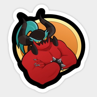 Zavok the Zeti Sticker